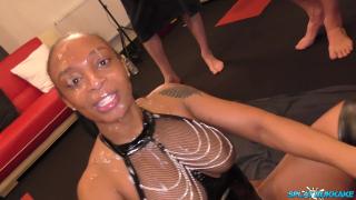 Lovely Lola Marie gets cum faced again